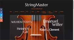 Desktop Screenshot of mystringmaster.com