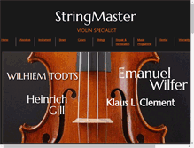 Tablet Screenshot of mystringmaster.com